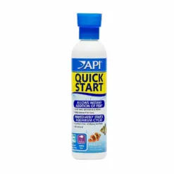 Buy API Quick Start Nitrifying Bacteria 237ml Online India, aquarium bacteria starter India, instant cycle aquarium India, API Quick Start fish tank cycling, nitrifying bacteria aquarium India, new tank setup bacteria, ammonia remover aquarium bacteria, planted tank cycling bacteria