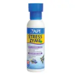 API Stress Zyme+, API Stress Zyme 118ml, API Stress Zyme 237ml, API Stress Zyme 473ml, API beneficial bacteria, aquarium bacteria supplement India, aquarium biological cleaner, freshwater aquarium bacteria, saltwater aquarium bacteria, aquarium sludge remover, aquarium water conditioner India, API aquarium products