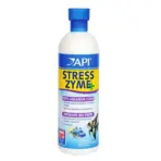 API Stress Zyme+, API Stress Zyme 118ml, API Stress Zyme 237ml, API Stress Zyme 473ml, API beneficial bacteria, aquarium bacteria supplement India, aquarium biological cleaner, freshwater aquarium bacteria, saltwater aquarium bacteria, aquarium sludge remover, aquarium water conditioner India, API aquarium products