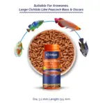 Intan Arowana Sticks - Big | Floating Fish Food - Intan Arowana Sticks Big, floating food for Arowana, Arowana color enhancing food, best Arowana food India, predatory fish floating pellets, Arowana food for adults, Peacock Bass fish food, Oscar fish floating feed, astaxanthin fish food, live feed alternative for Arowana