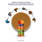 Intan Guppy Pellets - Floating Fish Food - Intan Guppy Pellets, floating fish food for guppies, best guppy food India, guppy colour enhancing food, 0.8mm fish pellets, surface feeding fish food, guppy nutrition, high protein guppy food, astaxanthin fish food India