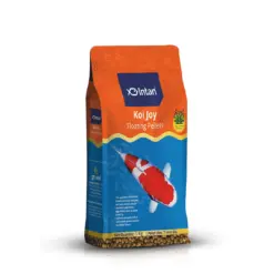 Intan Koi Joy Pellets - Floating Fish Food - Intan Koi Joy Pellets, floating koi food India, best koi carp food for colour, spirulina fish food for koi, high protein koi pellets, Kohaku Showa Ogon fish food, pond fish food for growth, Antarctic krill koi feed, koi food for water clarity