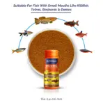 Intan Micro Bits - Slow Sinking Fish Food for Small Mouth Tropical Fish - Intan Micro Bits, slow sinking fish food, small mouth tropical fish food, neon tetra pellets, rasbora fish feed, danio fish food, high protein aquarium food, fish food with garlic, Antarctic krill fish food, best food for endler guppies, water stable fish pellets India