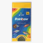 Growel Rainbow Micro Floating Pellets (0.9mm) - Complete Nutrition for Small Aquarium Fish - Growel Rainbow Micro Floating Pellets 0.9mm, best food for guppy fish India, tetra fish pellets online, floating fish food for barbs, Growel Rainbow fish food price, high protein food for small aquarium fish, color enhancing fish food India, micro pellets for rasbora and molly, aquarium fish food for vibrant colors