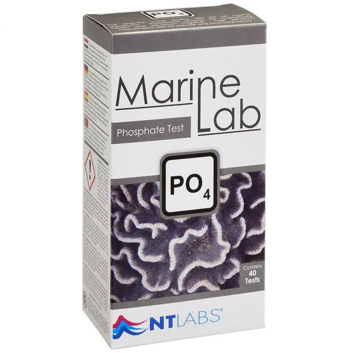 NT Labs Marine Lab Phosphate Test Kit - Image 1 NT Labs Marine Lab Phosphate Test Kit - NT Labs Marine Lab Phosphate Test Kit, marine phosphate test kit India, saltwater aquarium phosphate test, reef tank nutrient monitoring, phosphate test for corals, prevent algae growth marine tank, titration phosphate test kit, marine aquarium water testing