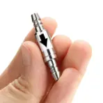 Stainless Steel Non Return Check Valve For Aquarium Air Pump - Petzlifeworld check valve, stainless steel non return valve for aquarium, aquarium air pump backflow preventer, stainless steel aquarium valve India, air pump safety valve for fish tank, non return valve for air pump price India, best check valve for aquarium air pump