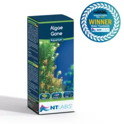 NT LABS Aquarium Algae Gone | 100ml - NT LABS Algae Gone India, aquarium green water remover, shrimp safe algae treatment, fish safe water clarifier, phosphate remover for aquarium, clear cloudy aquarium water, NT Labs NT473, plant friendly algae remover India, aquarium water clarifier for planted tanks