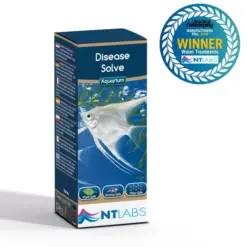 NT LABS Aquarium Disease Solve | 100ml - NT LABS Aquarium Disease Solve, multi cure for fish, aquarium pathogen control, fish disease treatment India, disinfect live foods for aquarium, NT Labs NT475, aquarium water medicine, fish health supplement India, multi purpose aquarium cure