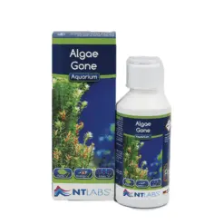 NT LABS Aquarium Algae Gone | 100ml - NT LABS Algae Gone India, aquarium green water remover, shrimp safe algae treatment, fish safe water clarifier, phosphate remover for aquarium, clear cloudy aquarium water, NT Labs NT473, plant friendly algae remover India, aquarium water clarifier for planted tanks