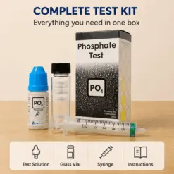 NT LABS Test Phosphate (PO4) - Aquarium Water Testing Kit - NT LABS Test Phosphate, PO4 aquarium test kit, aquarium phosphate tester India, marine tank phosphate test, reef tank water testing, phosphate level for corals, freshwater algae control kit, NT007 phosphate test, aquarium water quality monitoring