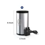 FZone External Canister Filter - external canister filter for nano tank, stainless steel aquarium filter, USB powered fish tank filter, small aquarium canister filter India, nano tank filtration system, quiet external filter for desktop aquarium, multi stage aquarium filter, stainless steel canister filter price India