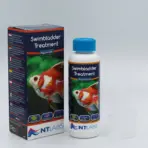NT LABS Aquarium Swimbladder Treatment | 100ml - NT LABS swimbladder treatment, fish buoyancy disease cure, goldfish swimbladder infection treatment, flowerhorn floating upside down remedy, aquarium Aeromonas treatment, Pseudomonas bacteria fish medicine, fish buoyancy regulator India, NT Labs fish medicine for stability, treat lethargic fish clamped fins